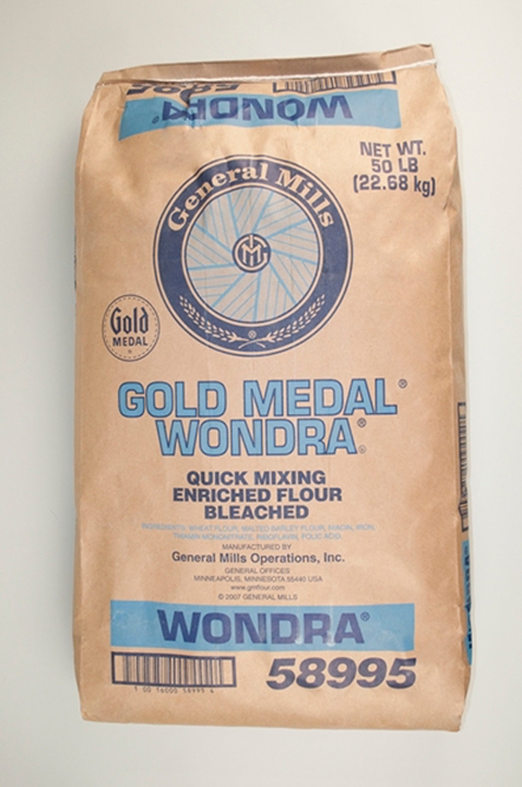 Wondra Bleached Enriched Malted Quick Mixing Instant Flour, 50 Pound.