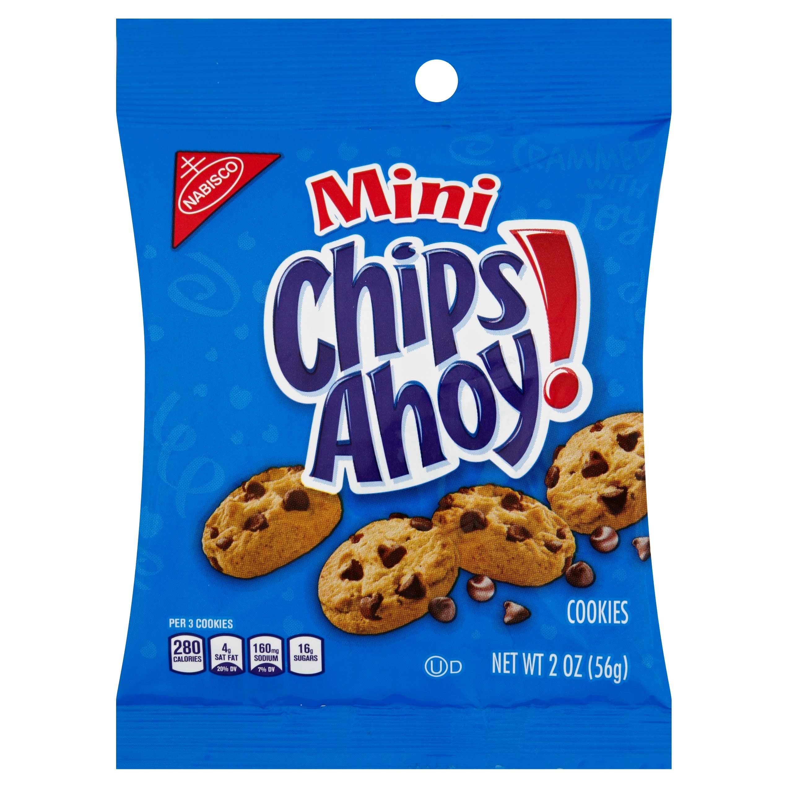 Cookie Chips Ahoy Snack Size 60 Case 2 Ounce