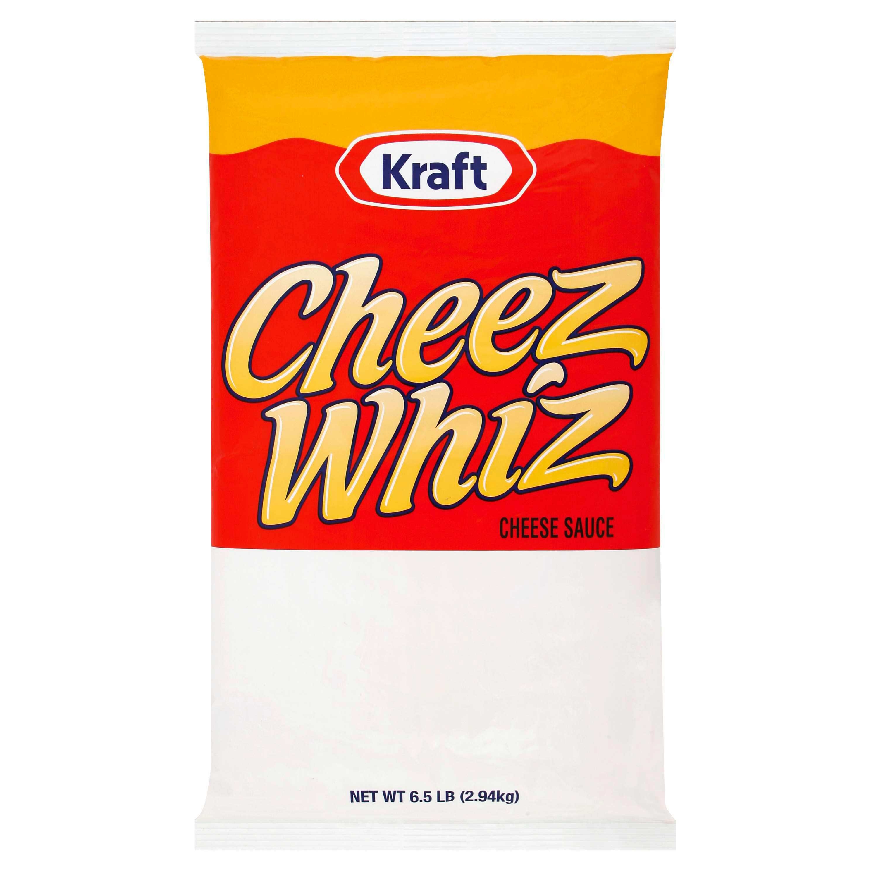 Cheez Whiz Original Cheese Sauce Pouch, 6.5 Pound
