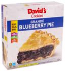 Foxtail David Cookies Unbaked Grande Blueberry Pie, 48 Ounce -- 6 per case