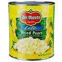 Delmonte Lite Diced Pears In Extra Light Syrup, 105 Ounce Can -- 6 per case.
