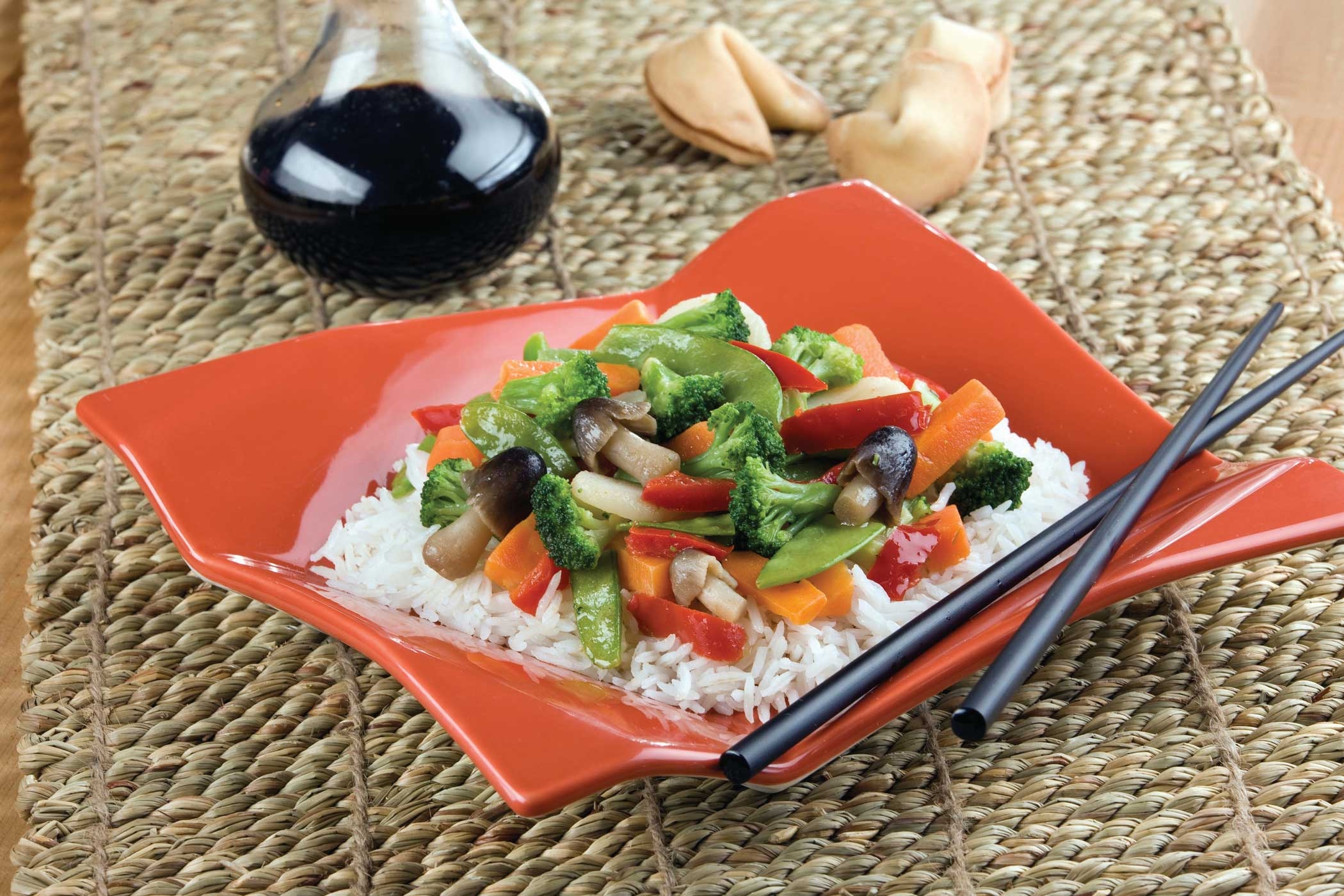 Conagra Lachoy Entree Orie and Asian Stirfry Vegetable, 2 Pound -- 6 per case.