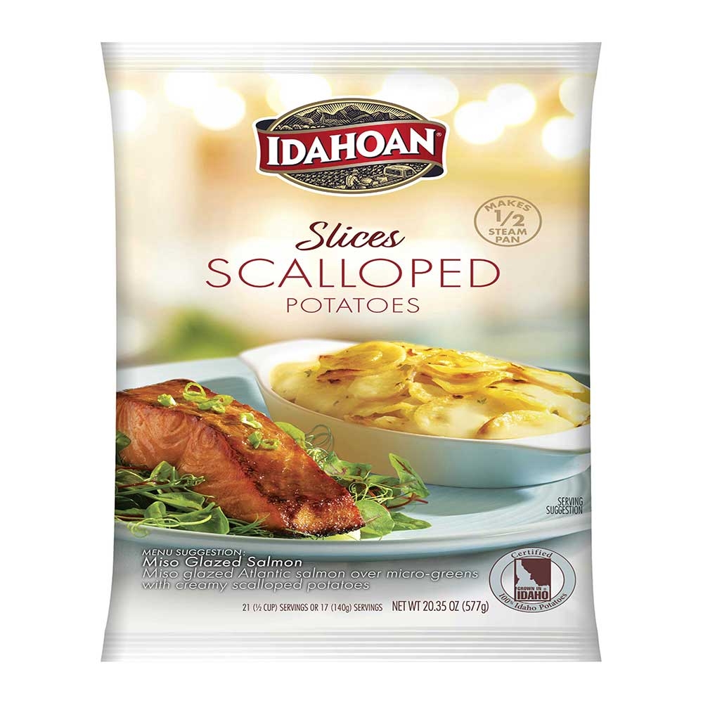 Idahoan Real Scalloped Potato Casserole, 20.35 Ounce -- 12 per case.