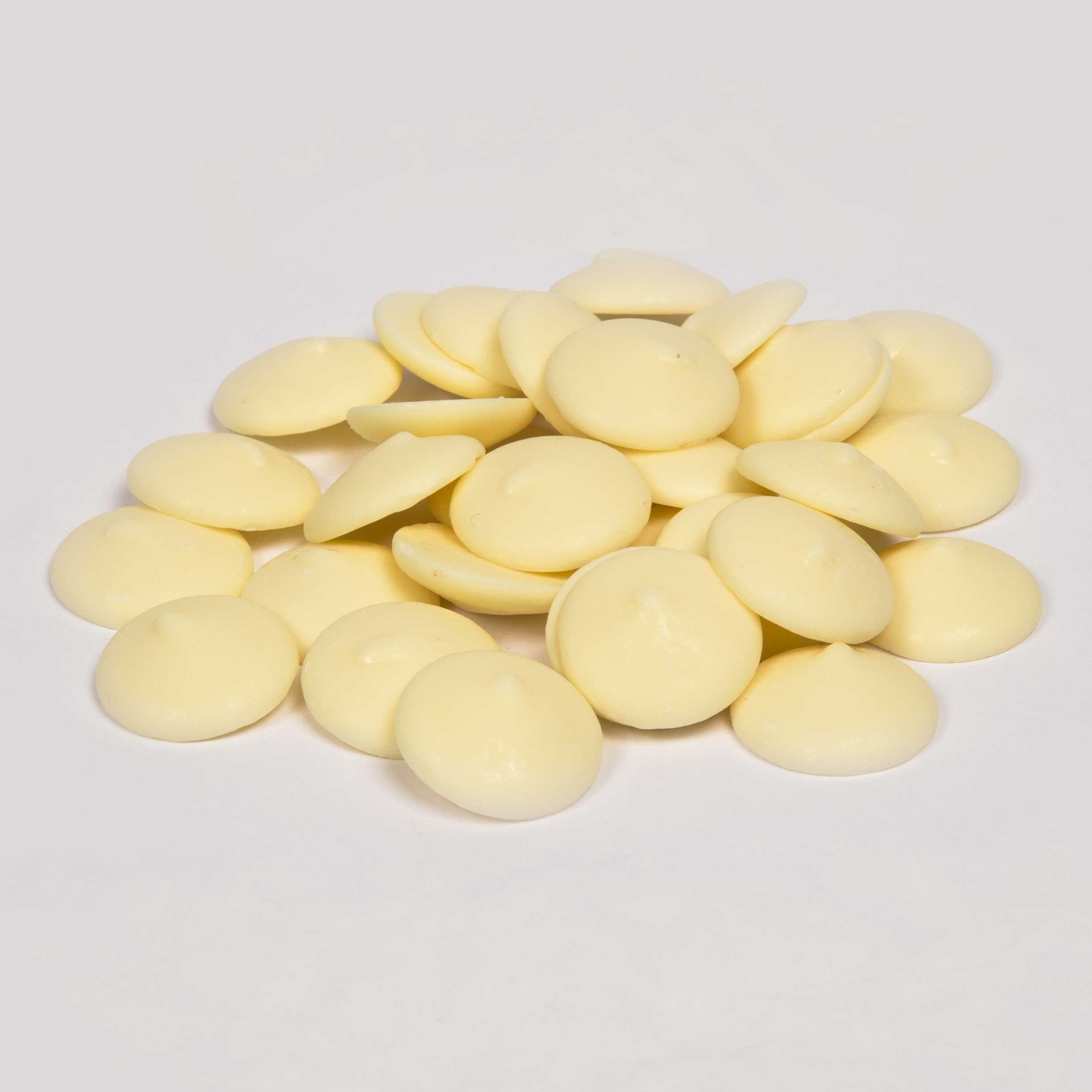 Merckens Rainbow White Wafer Ambrosia, 50 Pound.