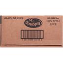Ocean Spray Apple Juice, 4 Fluid Ounce -- 48 per case.