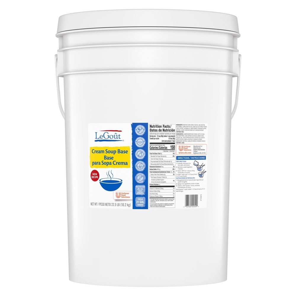 LeGout Cream Soup Base, 22.5 Pound.