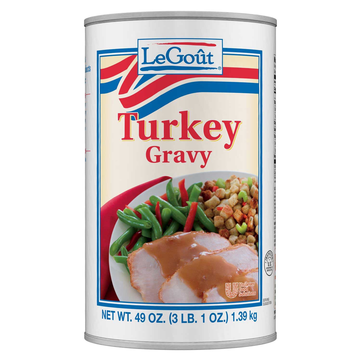 LeGout Turkey Gravy, 49 ounce -- 12 per case
