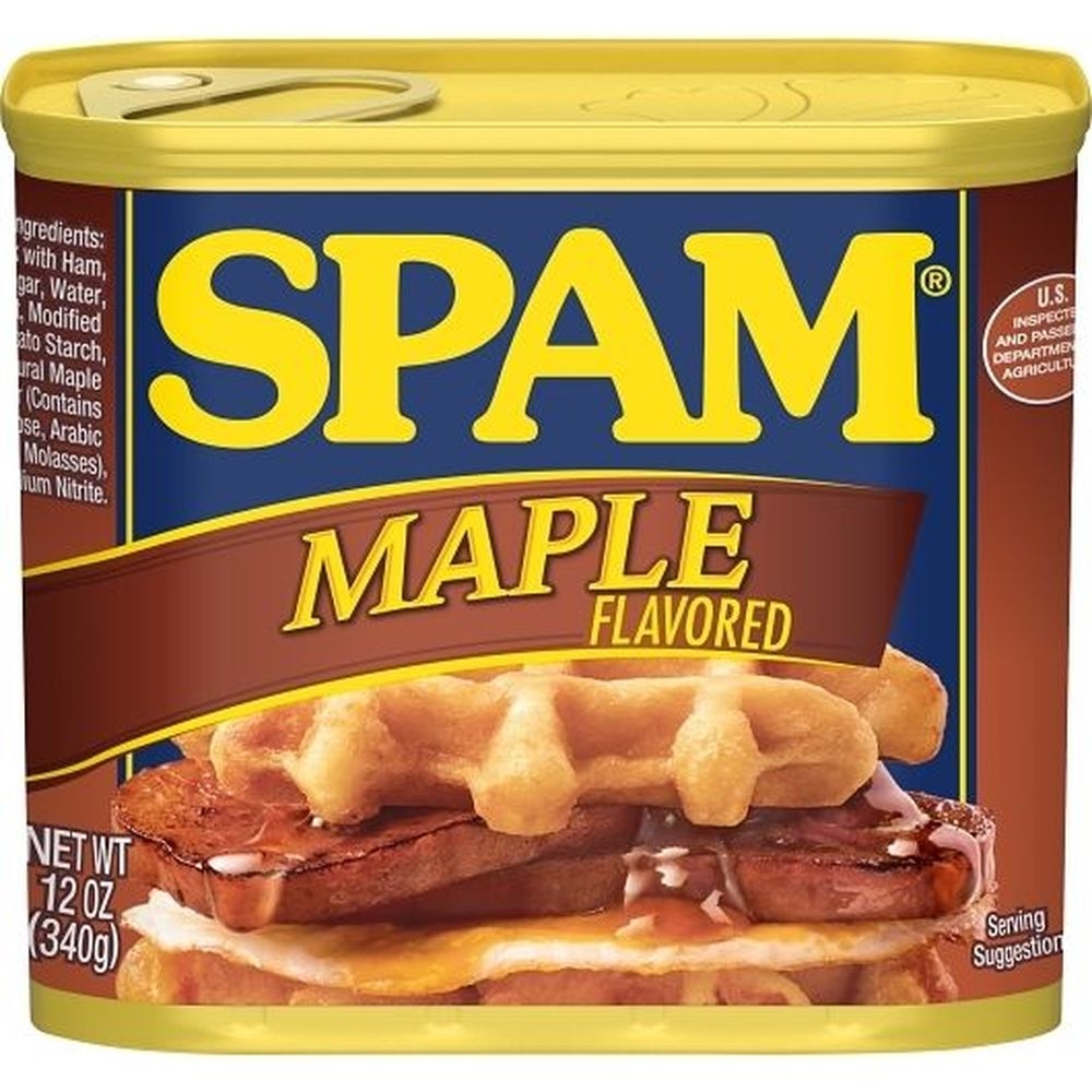 Spam Flavored Maple, 12 Ounce -- 12 per case