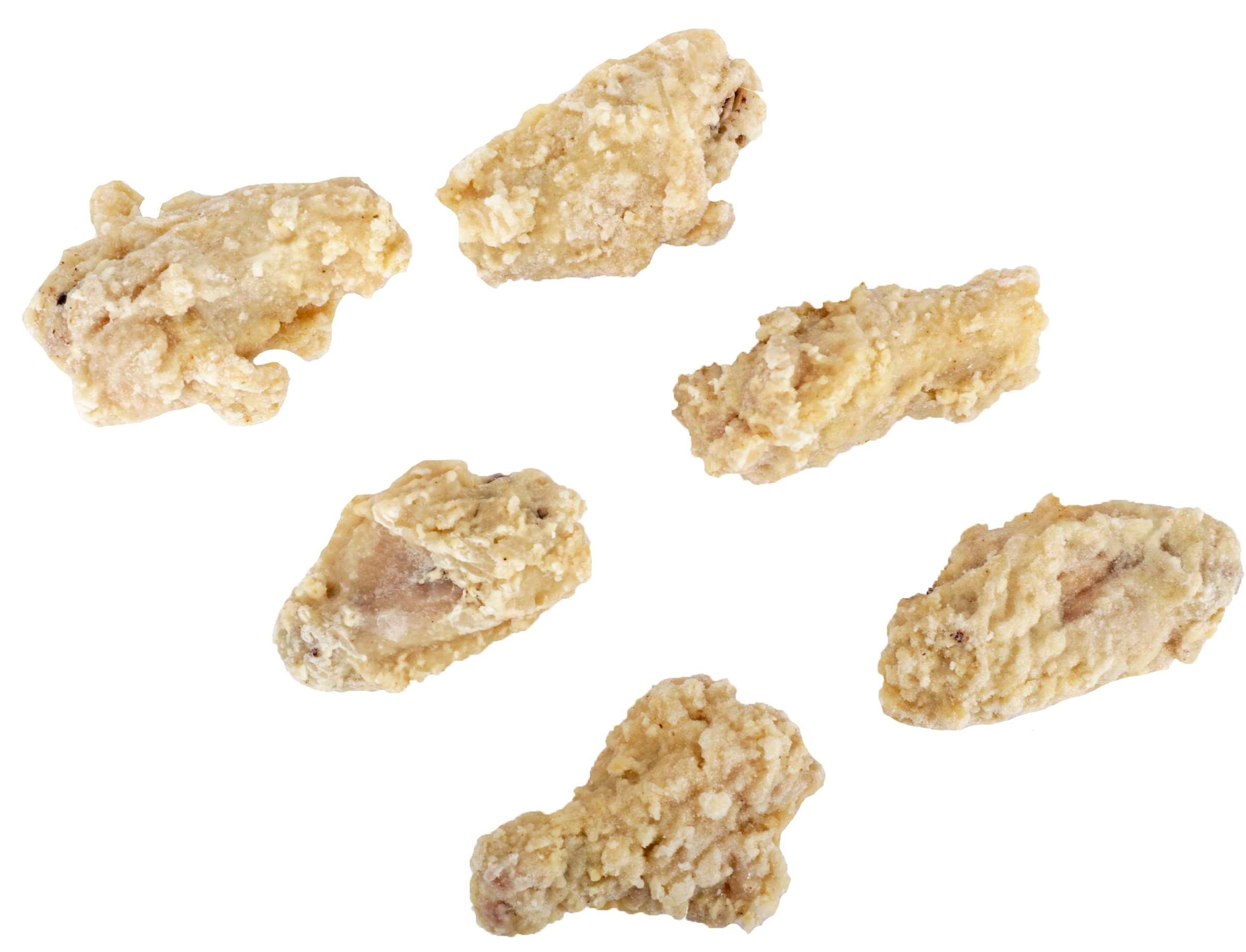 Wing Dings 1st and 2nd Joint Seasoned Breaded Cooked Chicken Wings, 7.5 Pound -- 2 per case