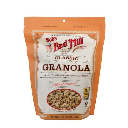 Bobs Red Mill Classic Granola, 12 Ounce -- 4 per case