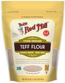 Bobs Red Mill Whole Grain Teff Flour, 20 Ounce -- 4 per case
