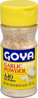 Goya Garlic Powder - 3.5 oz. jar, 24 per case