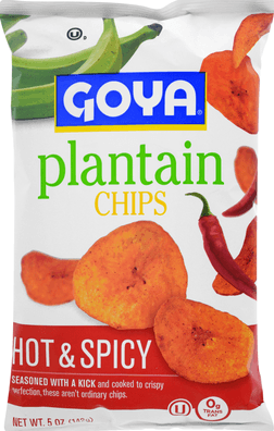 Goya Hot and Spicy Plantain Chips, 5 Ounce -- 12 per case