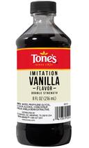 Tones Imitation Vanilla Extract - 8 oz. bottle, 12 per case