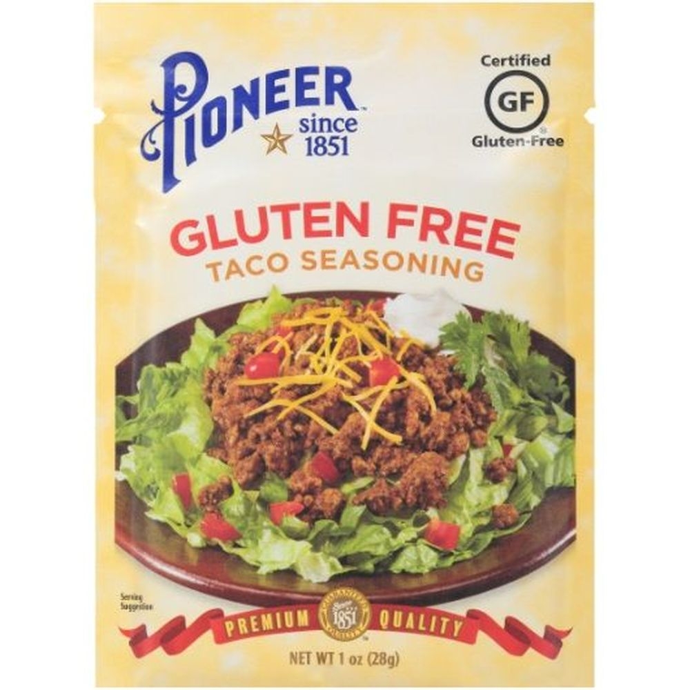 Pioneer Gluten Free Taco Seasoning Mix, 1 Ounce -- 12 per case