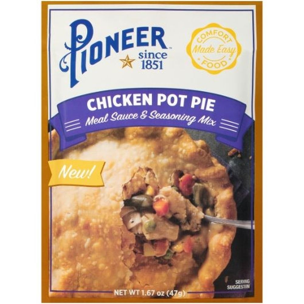 Pioneer Chicken Pot Pie Seasoning Mix, 1.67 Ounce -- 12 per case