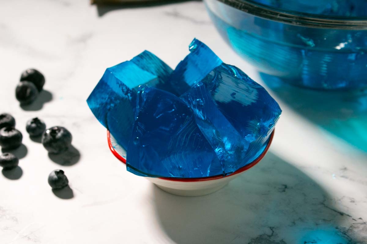 Royal Berry Blue Gelatin, 24 Ounce -- 12 per case.
