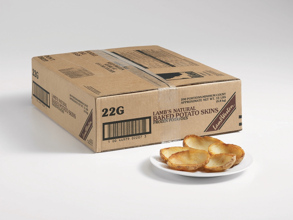 Lamb Weston Natural Baked Skin Potato Fry -- 200 per case.