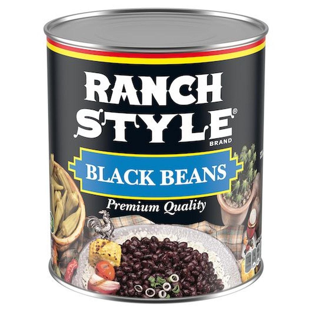 Ranch Style Black Bean, 108 Ounce -- 6 per case