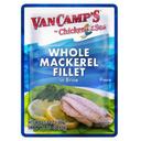 Van Camps Mackerel in Brine, 3.53 Ounce Pouch -- 24 per case