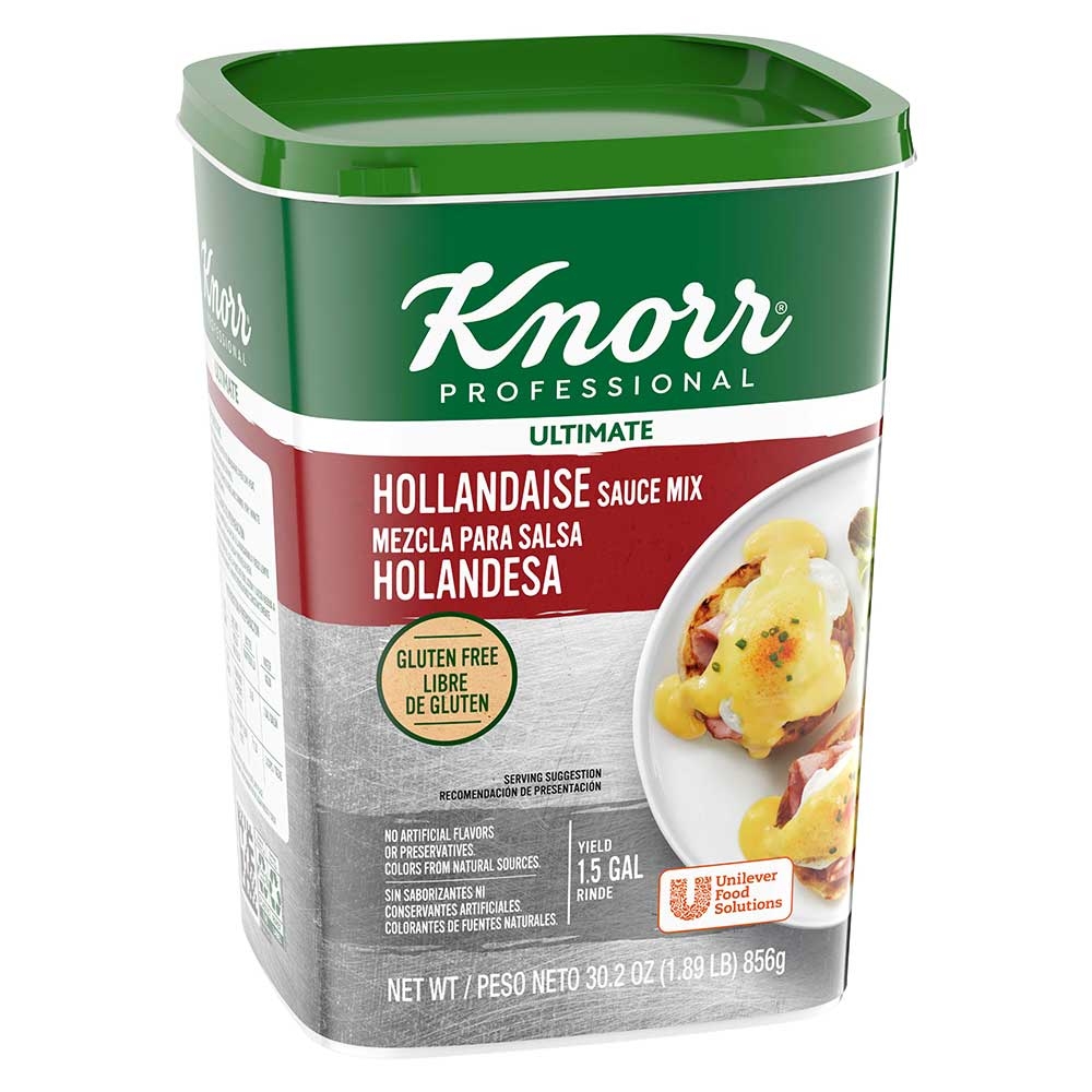 Single Knorr Professional Ultimate Gluten Free Hollandaise Sauce Mix, 30.2 Ounce