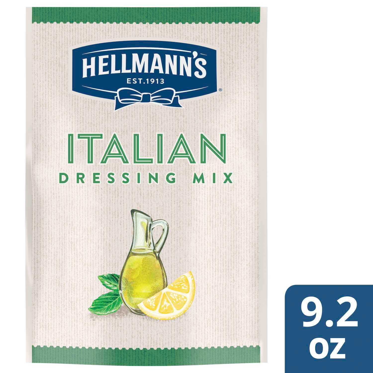 Hellmann's Italian Salad Dressing Dry Mix Pouch, 9.2 Ounce -- 12 per case