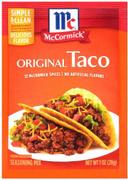McCormick Original Taco Seasoning Mix, 1 Ounce -- 24 per case