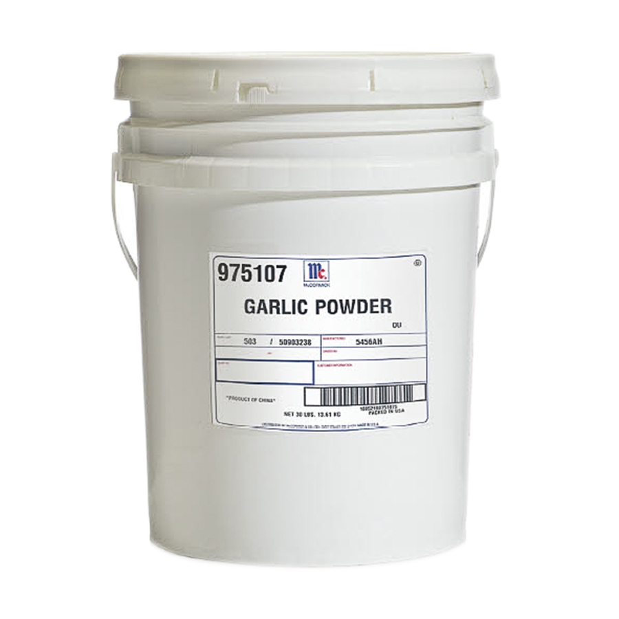 McCormick Culinary Premium Garlic Powder, 30 lbs.