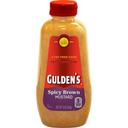 Guldens Spicy Brown Mustard, 12 Ounce Squeeze Bottle -- 12 per case