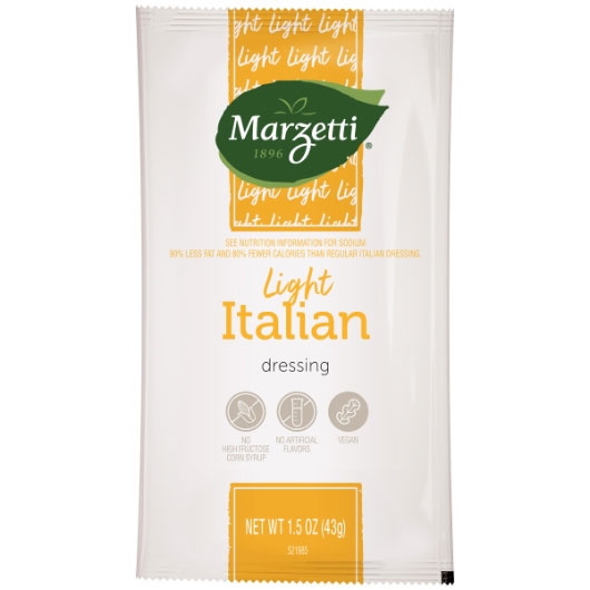 Marzetti Light Italian Dressing, 1.5 Ounce -- 60 per case