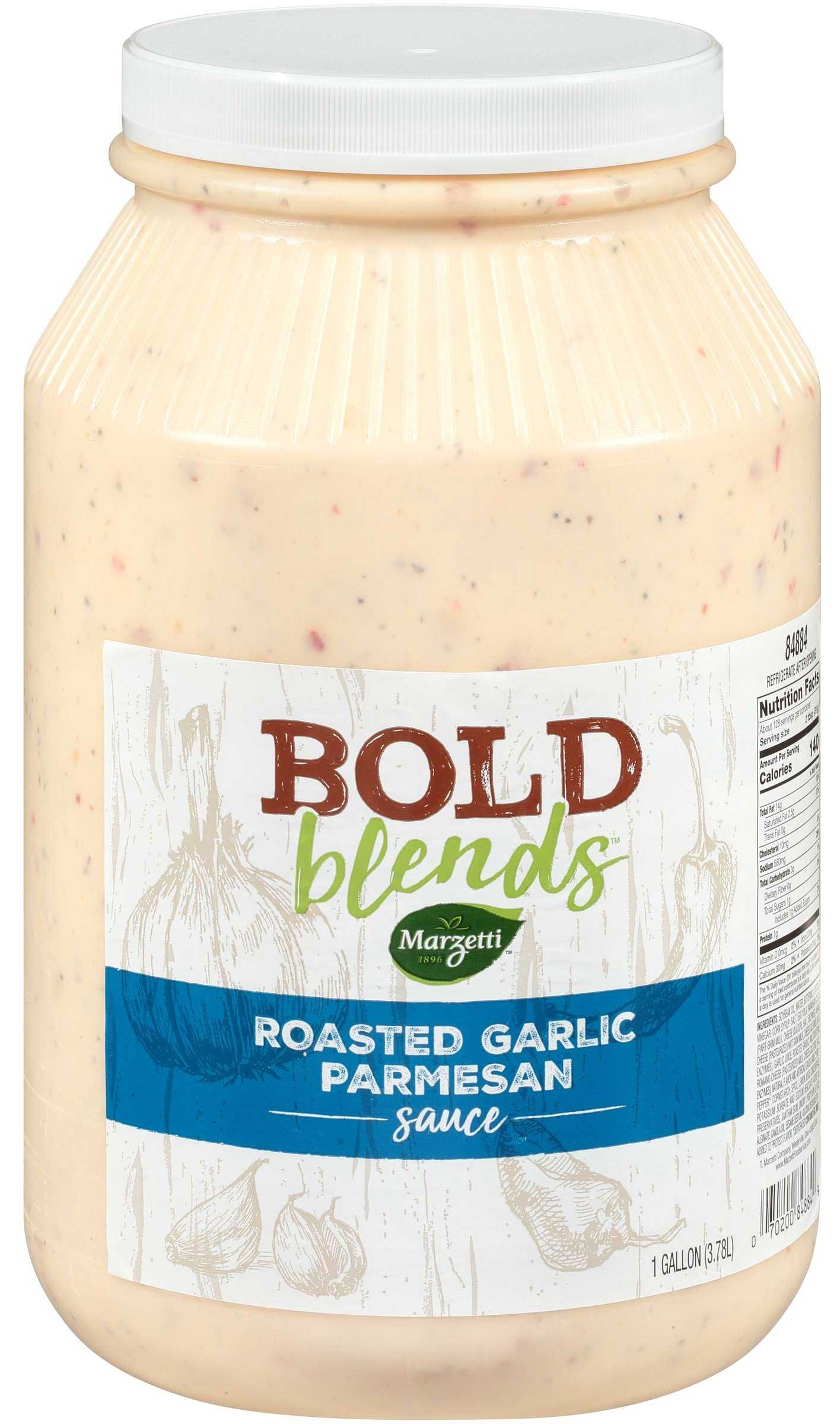 Marzetti Roasted Garlic Parmesan Sauce, 1 Gallon -- 2 per case