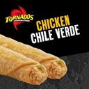 Tornados Chicken Chile Verde Taquito, 3 Ounce - 24 per case