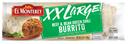 El Monterey XX Large Beef and Bean Green Chili Burrito, 9.5 Ounce -- 12 per case.
