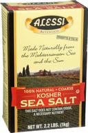 Alessi Kosher Sea Salt, 36.8 Ounce -- 6 per case