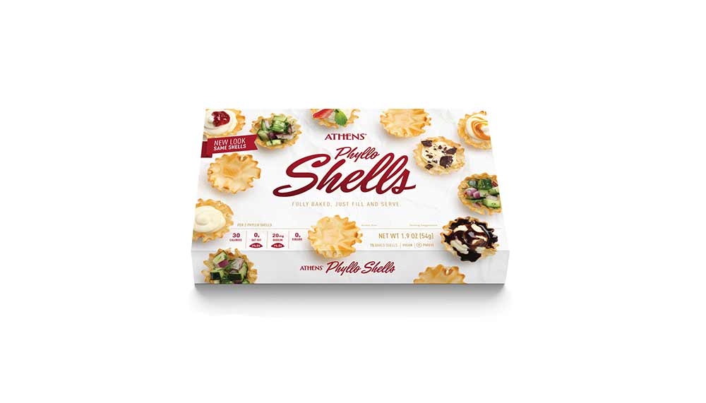 Athens Foods Mini Fillo Shell, 1.9 Ounce -- 12 per case.