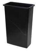O Cedar Black Slim Container, 23 Gallon -- 6 per case.