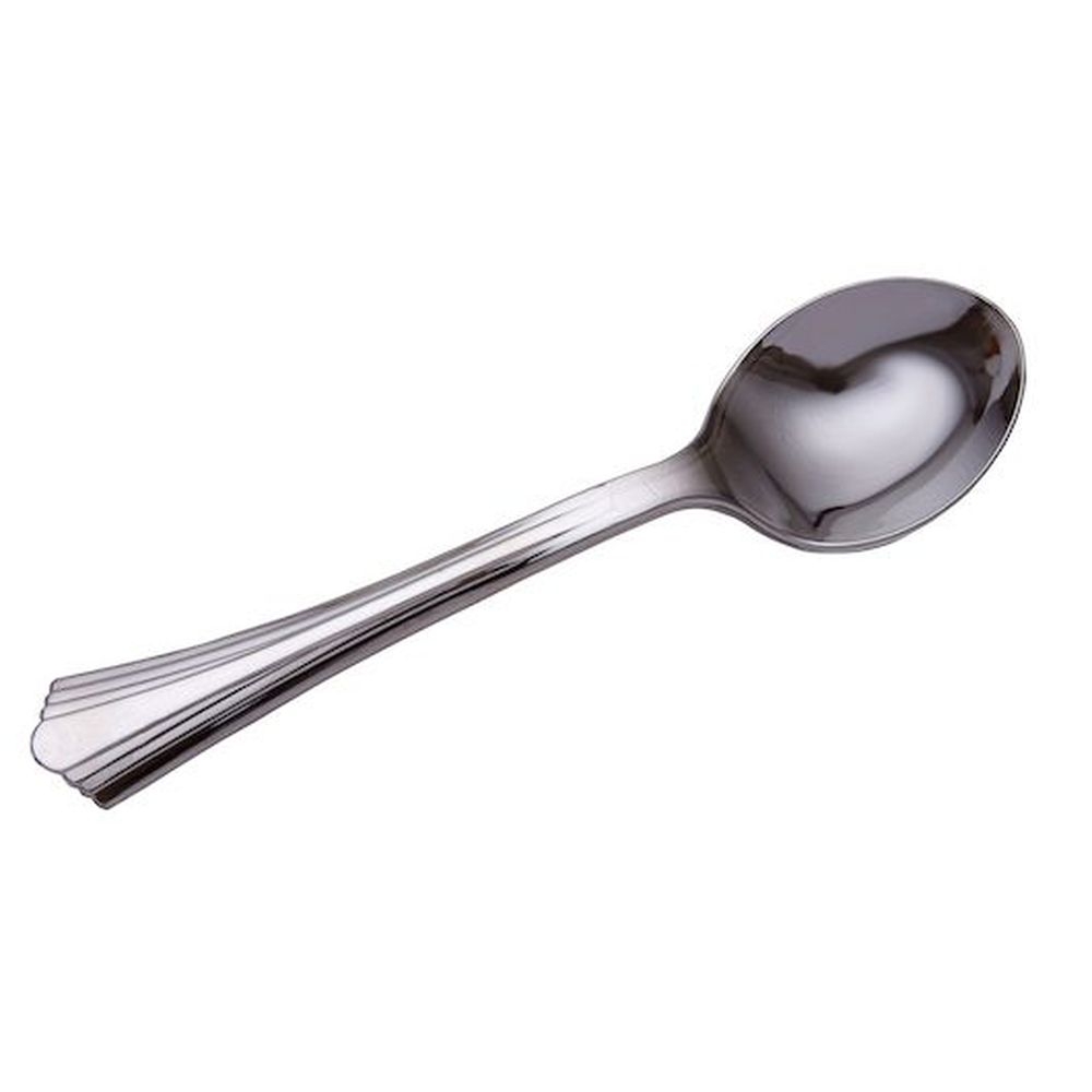 Wna Reflections Silver Cutlery Soup Spoon, 40 count - 15 per case