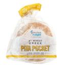 Grecian Delight 6 inch Wheat Pocket Pita, 6 count -- 12 per case