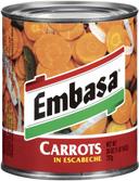 Embassa Carrot in Escabeche - 26 oz. can, 12 cans per case