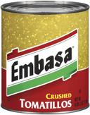 Embasa Crushed Tomatillos, 98 Ounce -- 6 per case