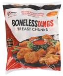 Pierce Chicken Marinated Breaded Boneless Chicken Breast Chunks, 5 Pound -- 2 per case