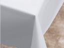 Smith Lee White Extra Plastic Table Cover, 54 x 108 inch -- 12 per case.