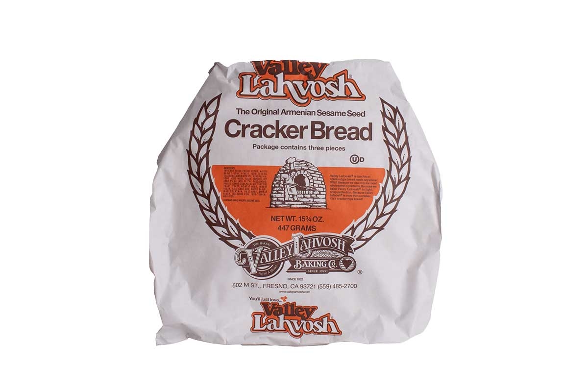 Valley Lahvosh Original 15 inch Round Crackerbread, 15.75 Ounce -- 7 per case.