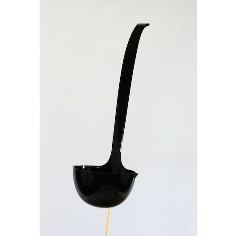 Essentials Black Punch Ladle - 48 per case