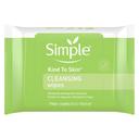 Simple Cleansing Facial Wipes, 7 Wipes -- 20 per case