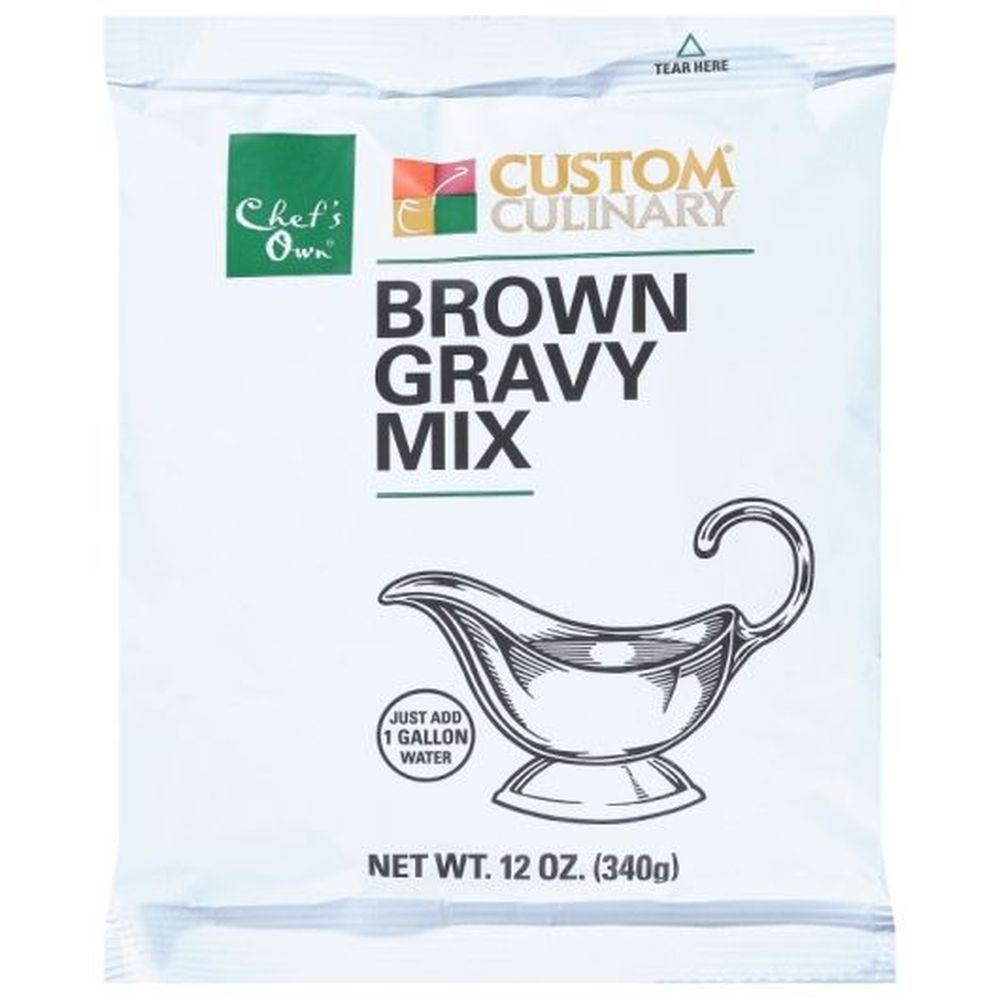 Chefs Own Brown Gravy Mix, 12 Ounce -- 8 per case