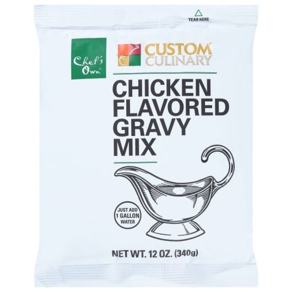 Chefs Own Chicken Flavored Gravy Mix, 12 Ounce -- 8 per case