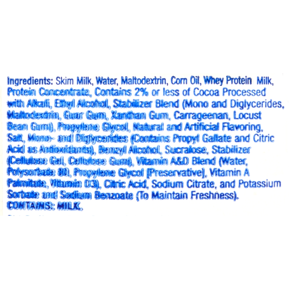 Mighty Shake Reduced Sugar Chocolate Shake, 4 Ounce -- 50 per case.