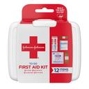 Johnson and Johnson Red Cross Brand Travel Size First Aid Kit -- 48 per case