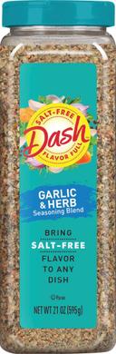 Dash Garlic and Herb Salt Free Seasoning Blend, 21 Ounce -- 6 per case